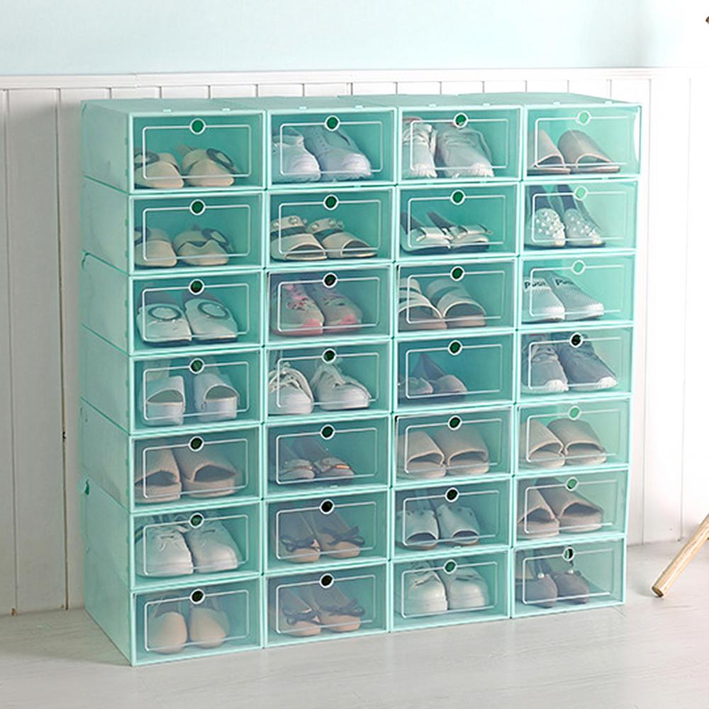 Shoe Box Display - Transparent Shoe Box Shoes Organizers Plastic