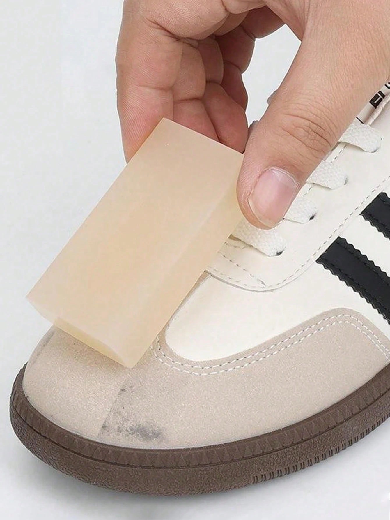 Sneaker Care Suede - 2/1pc Portable Suede Shoe Cleaner, No