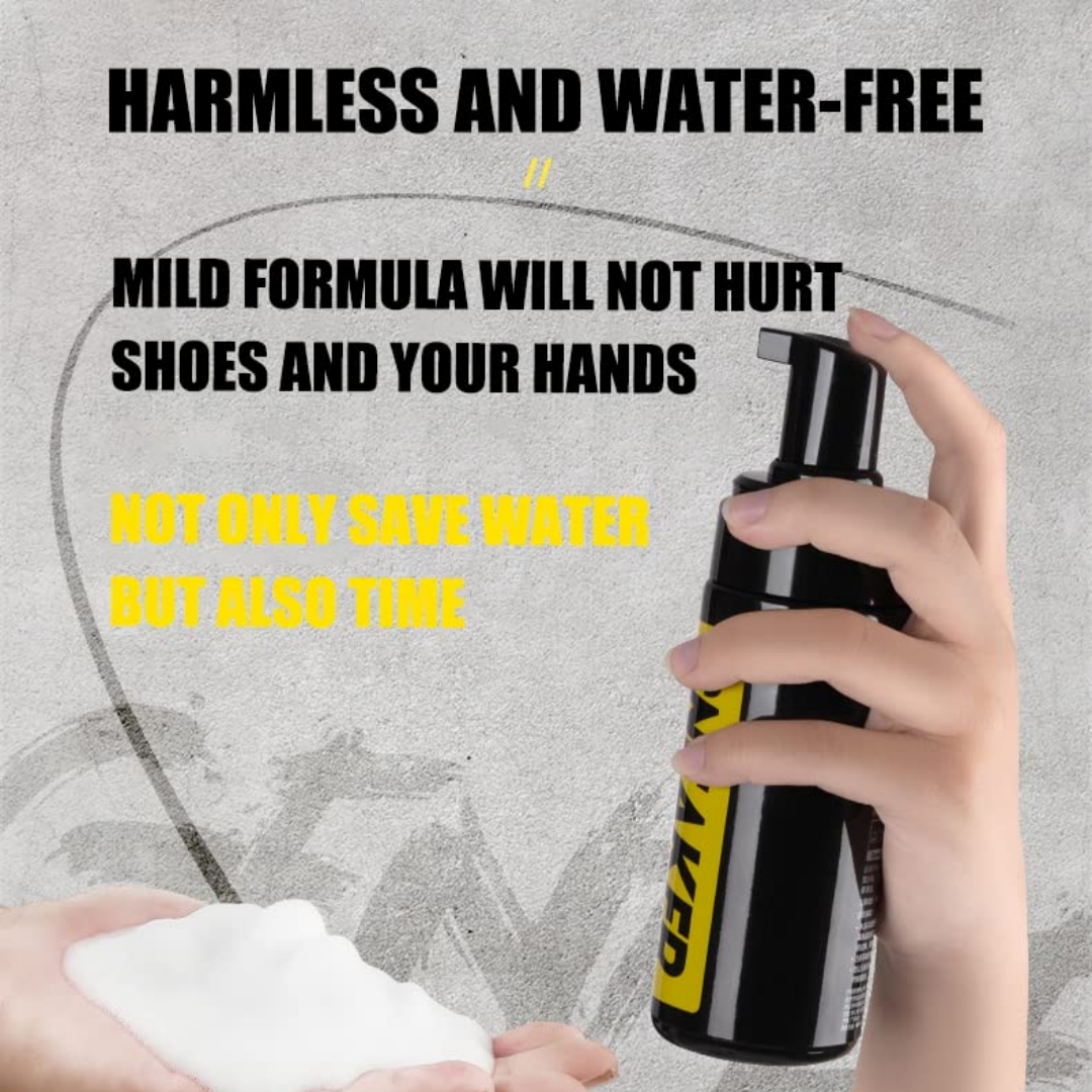 150ML Water-Free Foam Sneakers - đánh giá và giá Sneaker Care Suede