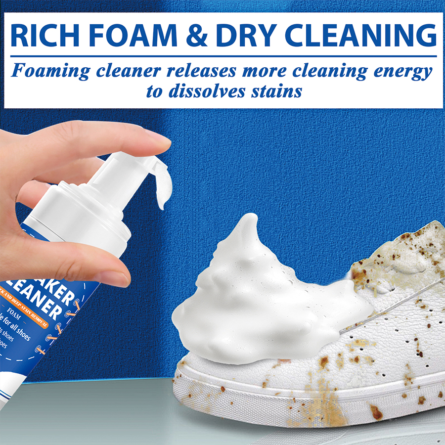100ml White Shoe Cleaner No-wa - đánh giá và giá Sneaker Care Foam