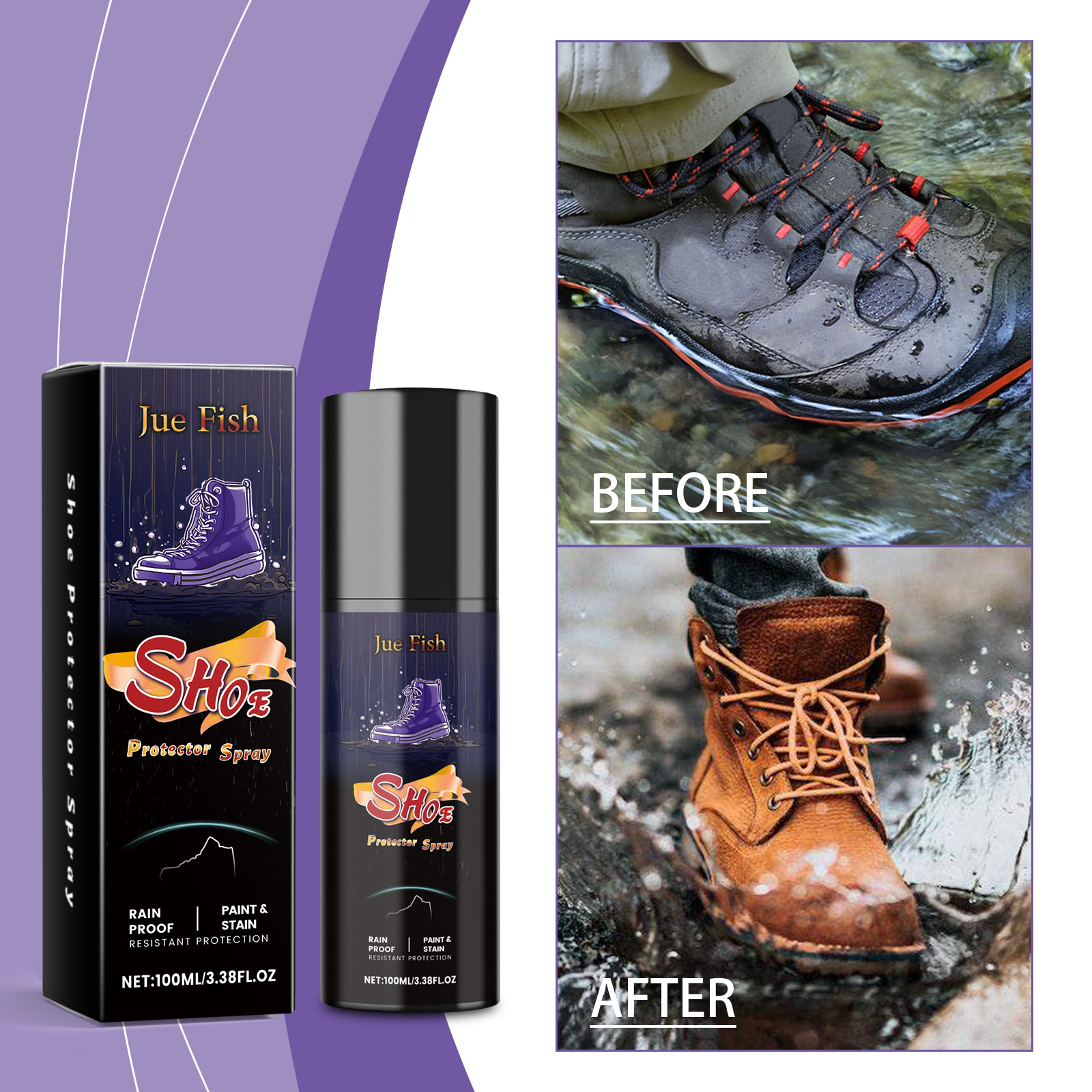 100ML Shoe Protector Spray Cle - đánh giá và giá Sneaker Protector Spray