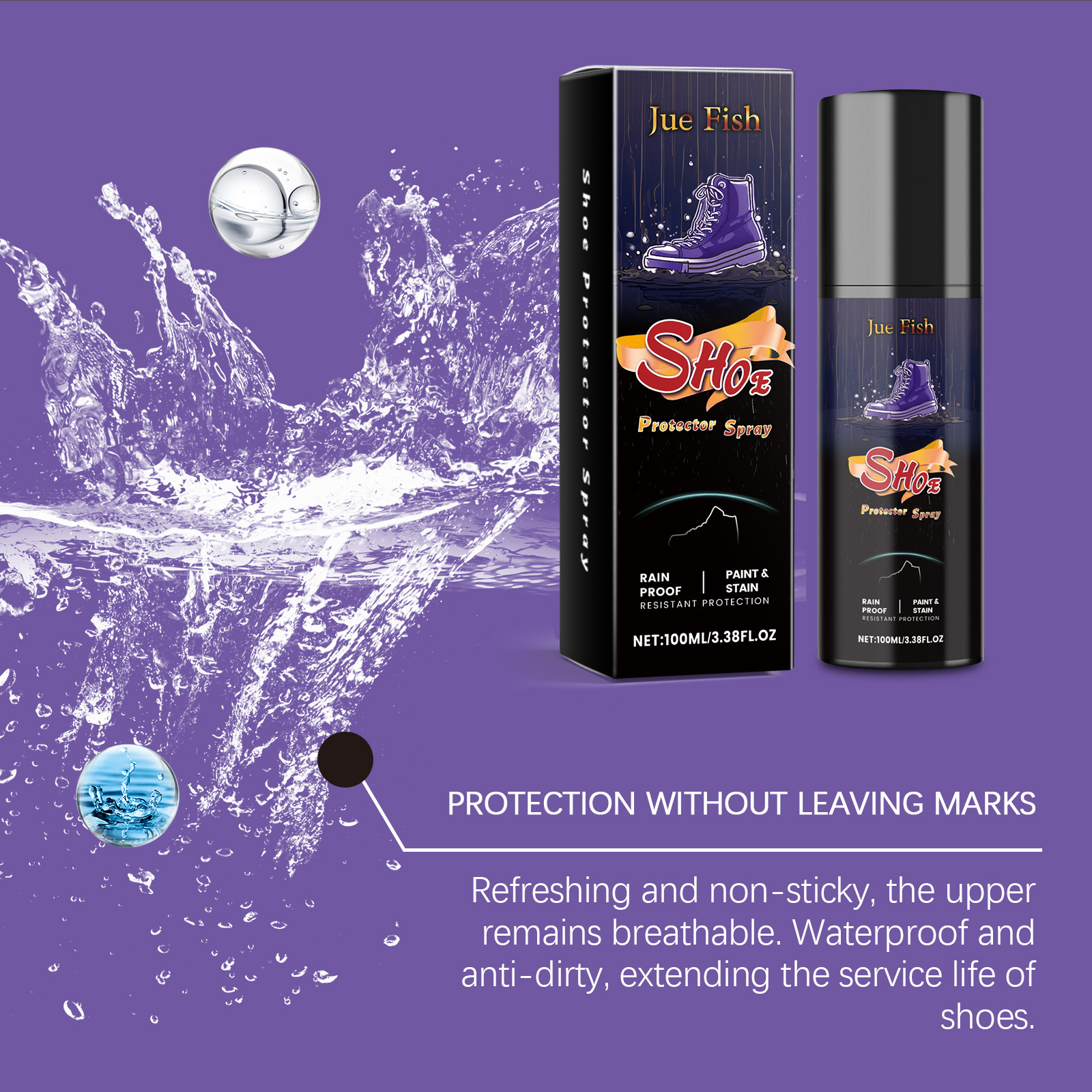 100ML Shoe Protector Spray Cle - đánh giá và giá Sneaker Protector Spray
