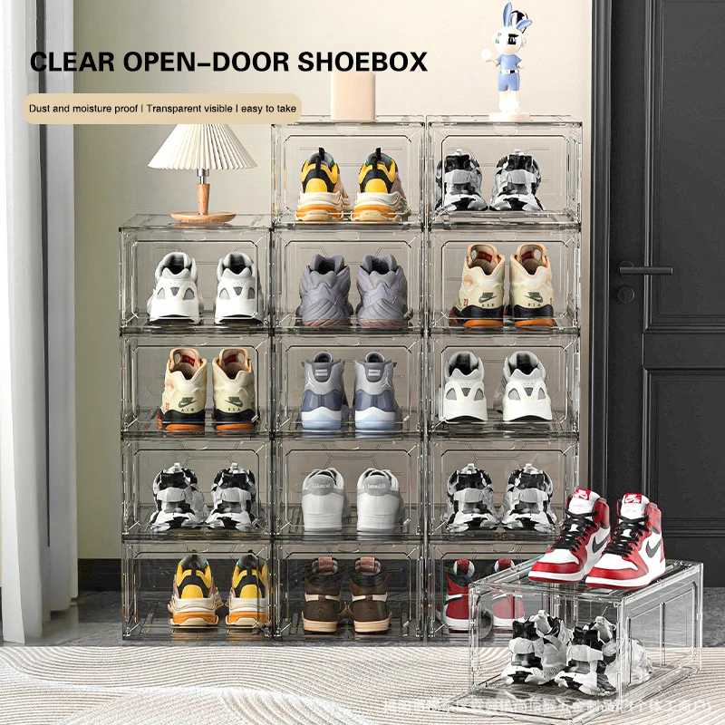 Transparent Shoe Box Magnetic  - đánh giá và giá Shoe Box Display