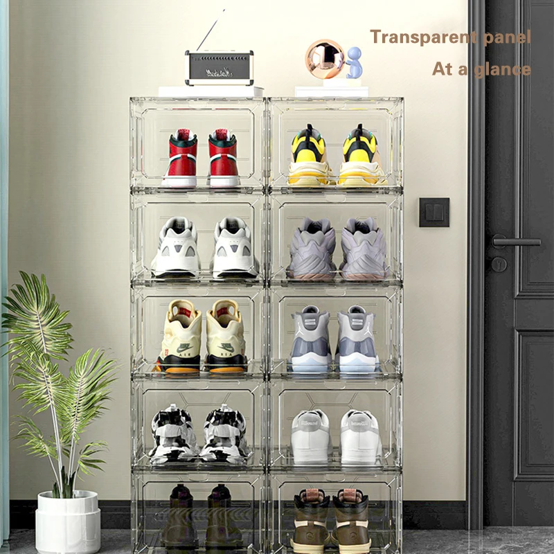 Transparent Shoe Box Magnetic  - đánh giá và giá Shoe Box Display