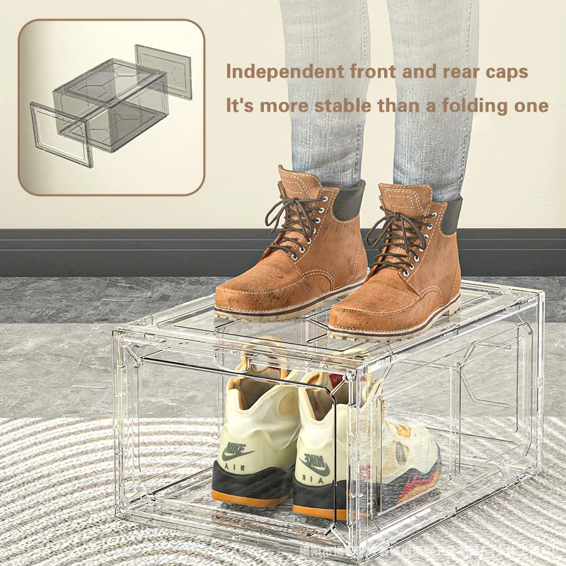 Transparent Shoe Box Magnetic  - đánh giá và giá Shoe Box Display