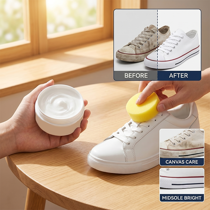 YUNLIWEI Waterless White Shoe  - đánh giá và giá Sneaker Care Cleaning Kit