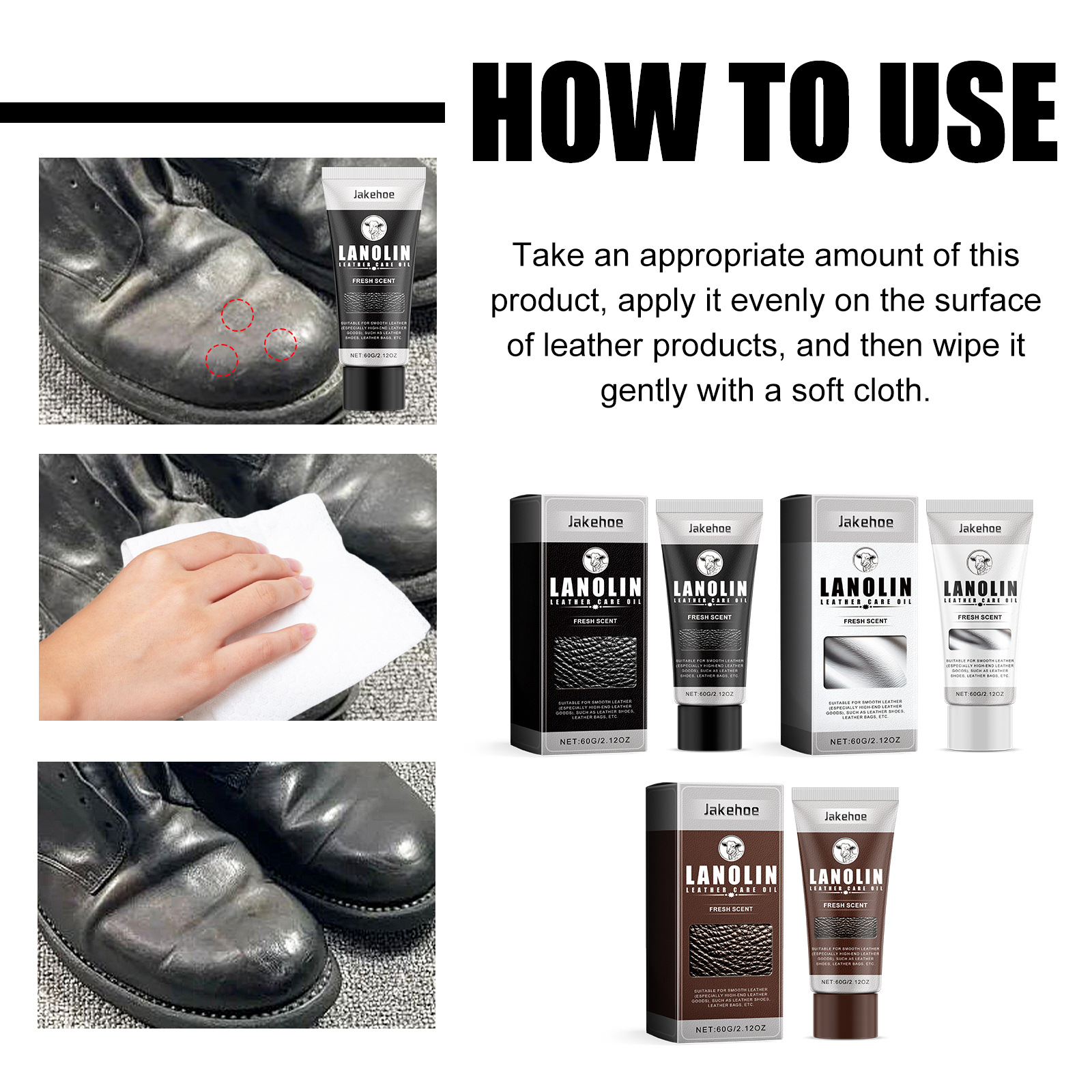 Leather Maintenance Oil Shoes  - đánh giá và giá Shoe Bag Dust