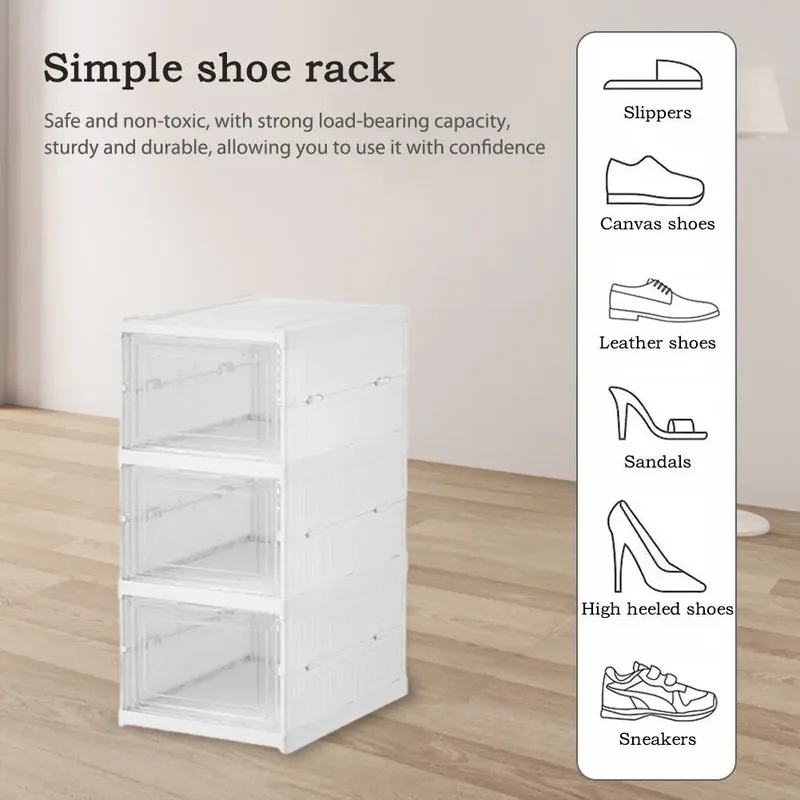 Stackable Dustproof 3 Layers F - đánh giá và giá Shoe Box Display