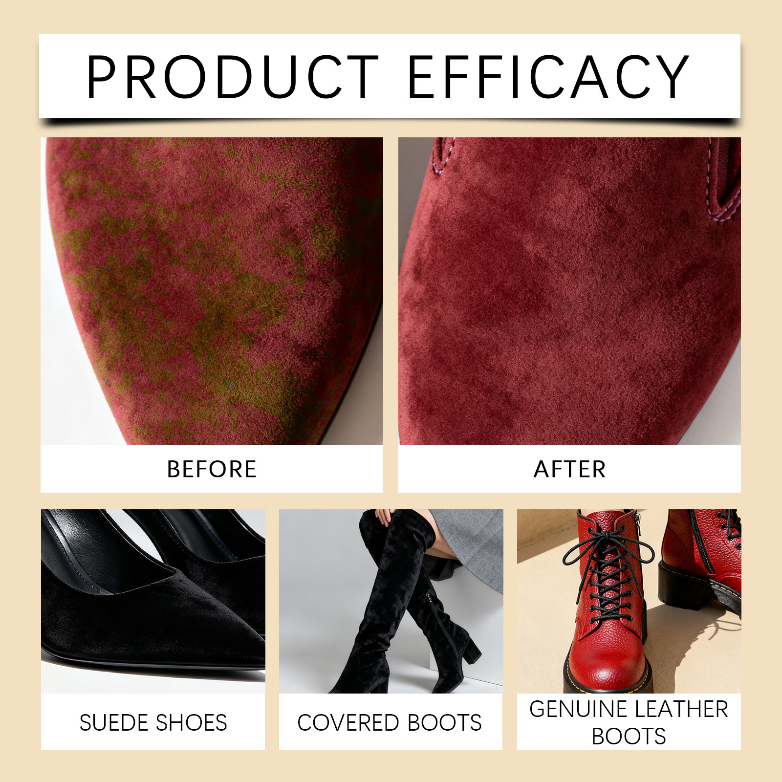 Suede Cleaner Spray Nubuck Car - đánh giá và giá Sneaker Care Cleaning Kit