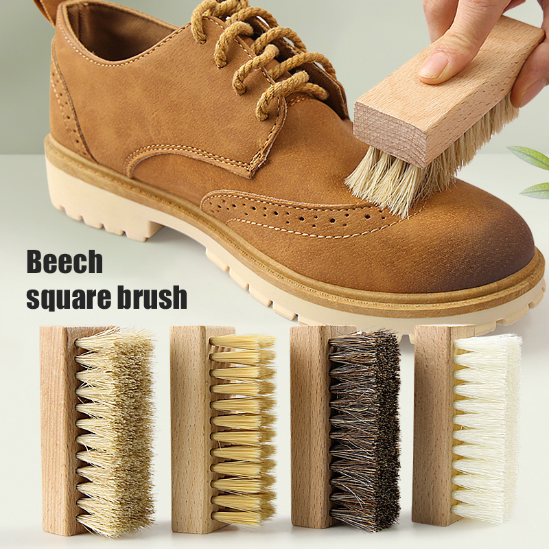 1PC Pig Bristles Shoe Brush Fo - đánh giá và giá Sneaker Care Cleaning Kit