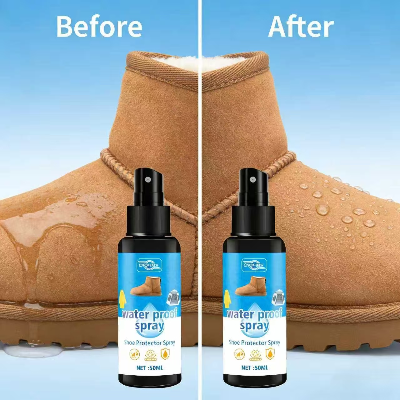 50ML Waterproof Shoe Protector - đánh giá và giá Sneaker Protector Spray