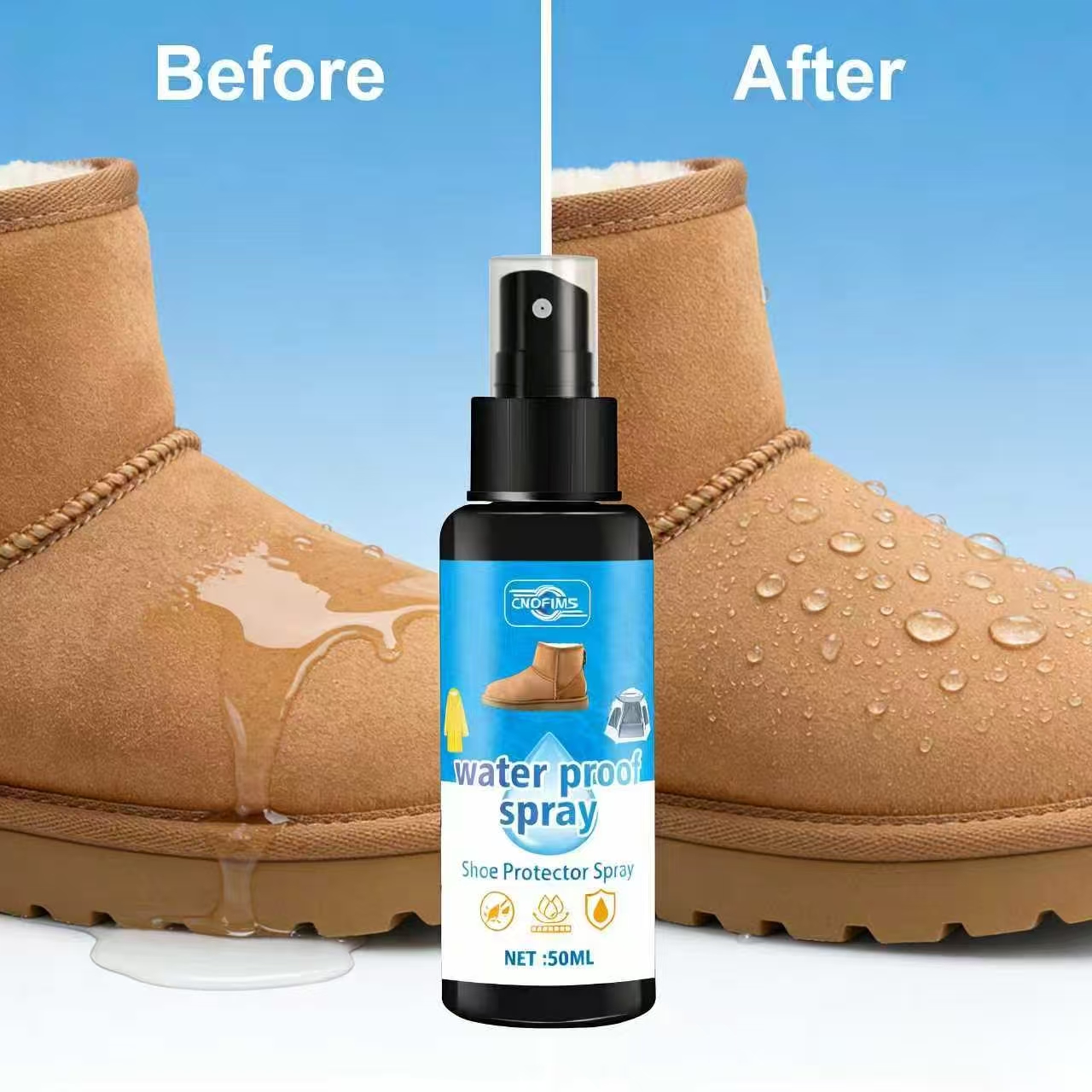 50ML Waterproof Shoe Protector - đánh giá và giá Sneaker Protector Spray