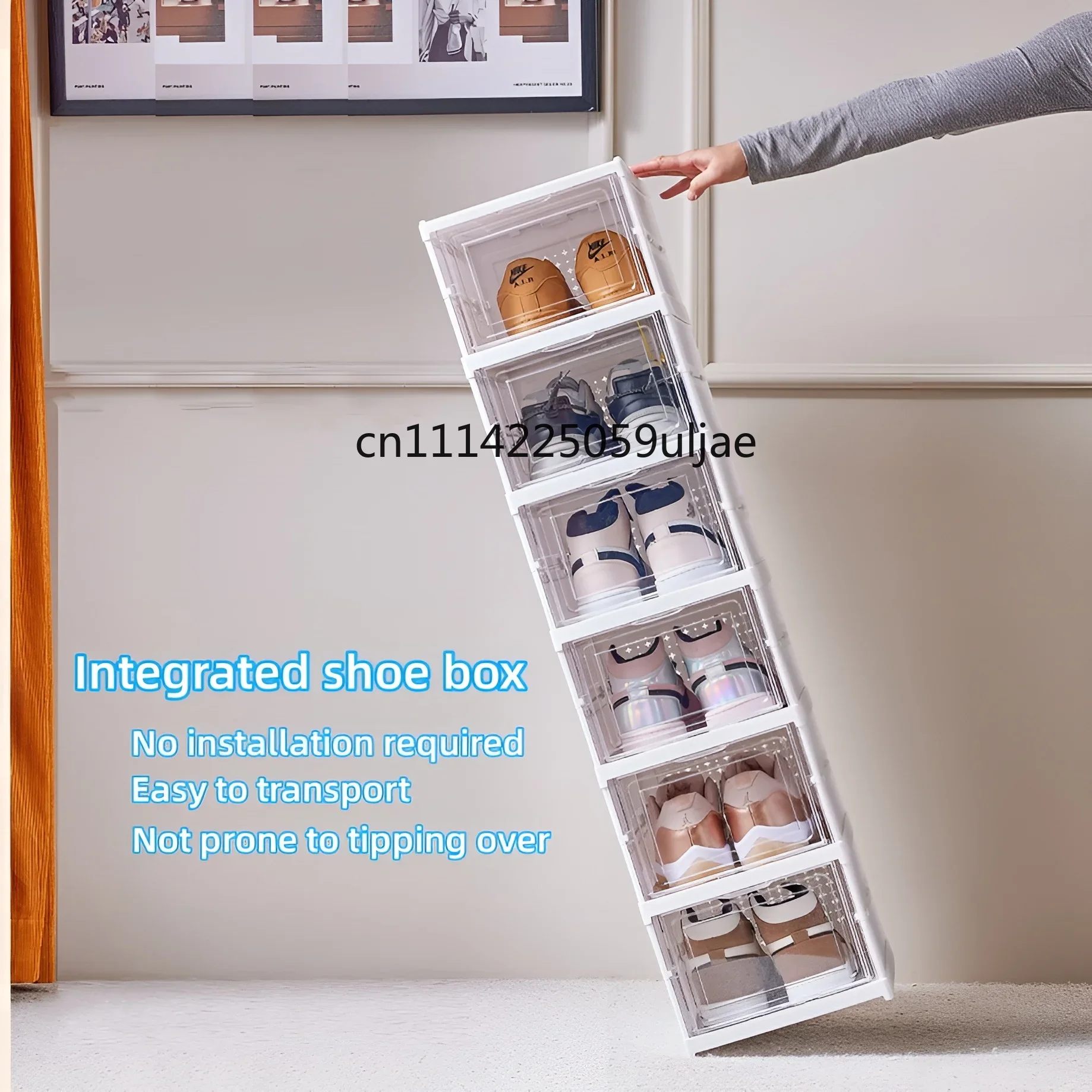 6 Layers Shoes Box Foldable Tr - đánh giá và giá Shoe Box Display