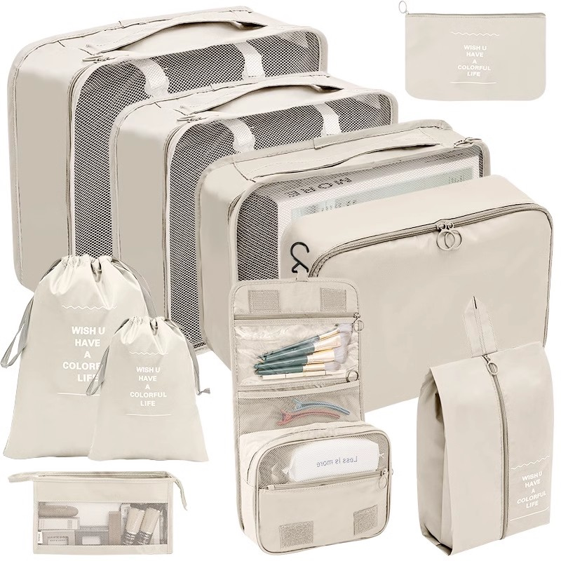 7/8/9/10 Pcs Set Travel Organi - đánh giá và giá Shoe Bag Dust