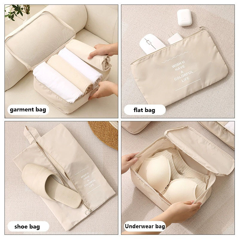 7/8/9/10 Pcs Set Travel Organi - đánh giá và giá Shoe Bag Dust