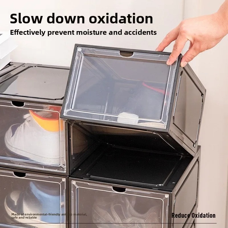 Clear Acrylic Shoe Storage Box - đánh giá và giá Shoe Box Display