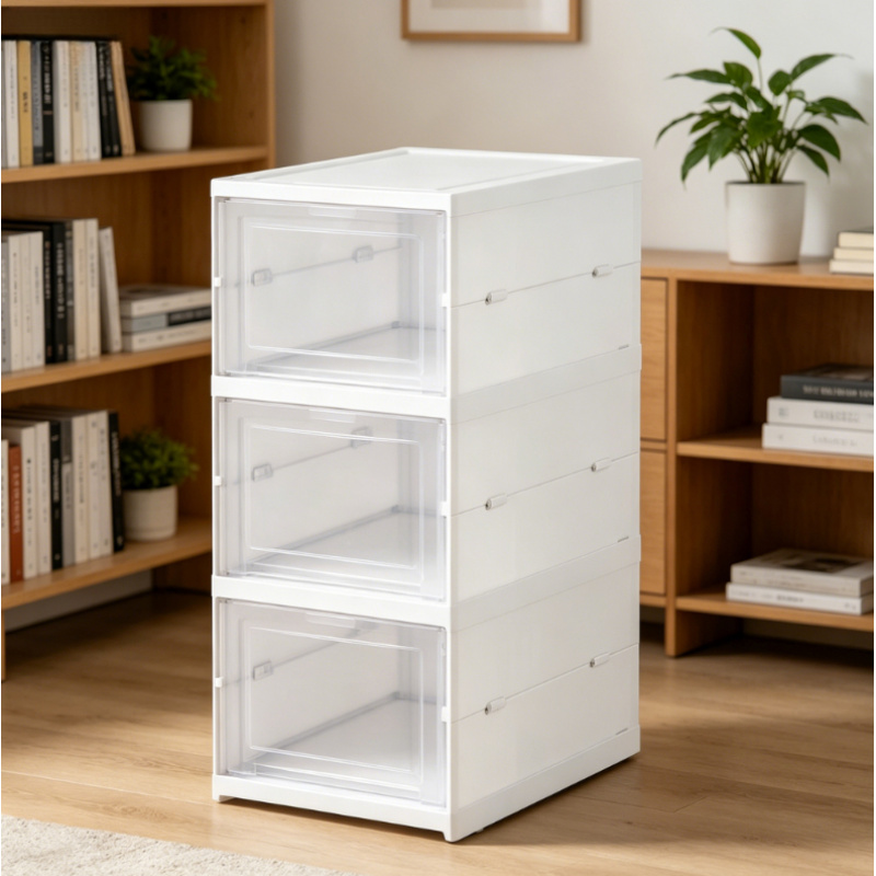 3 Layers Foldable Transparent  - đánh giá và giá Shoe Box Display