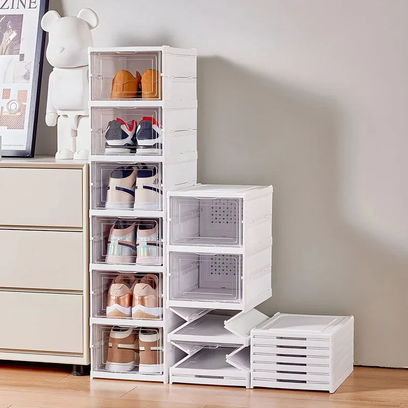 3 Layers Foldable Transparent  - đánh giá và giá Shoe Box Display