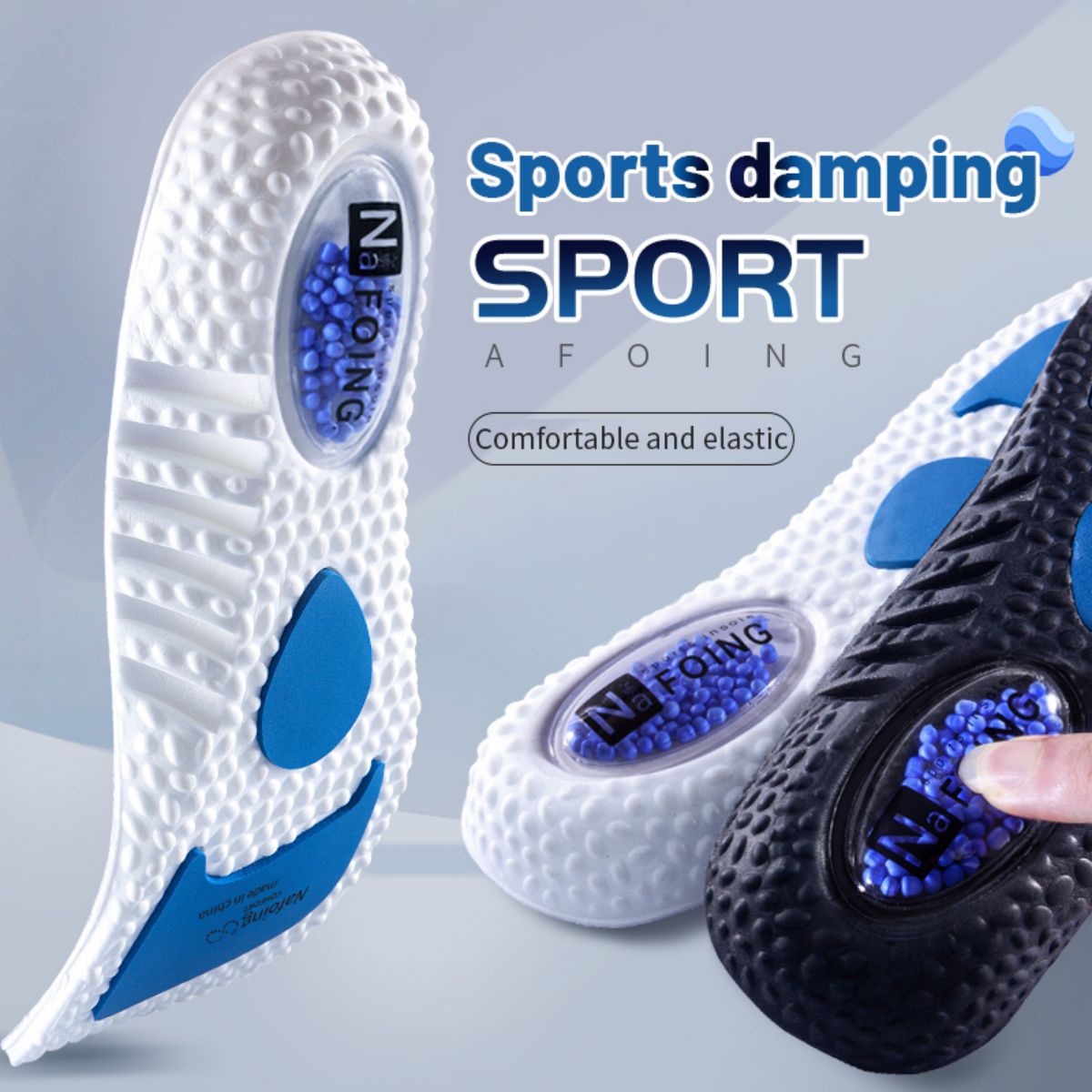 1Pair Upgrade Sports Shock Abs - đánh giá và giá Sneaker Care Foam