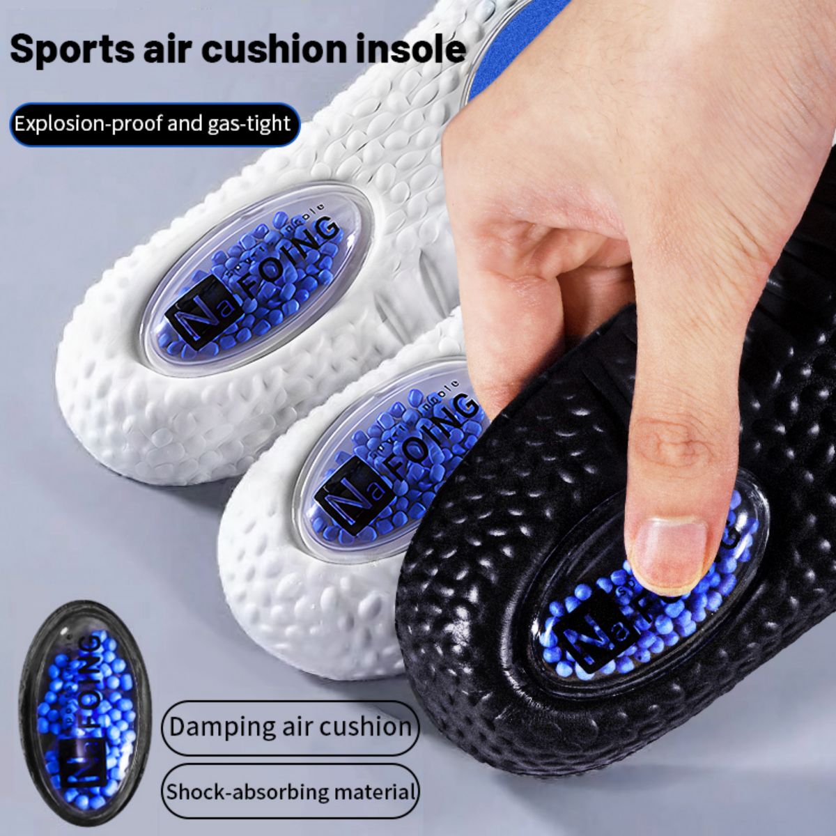 1Pair Upgrade Sports Shock Abs - đánh giá và giá Sneaker Care Foam