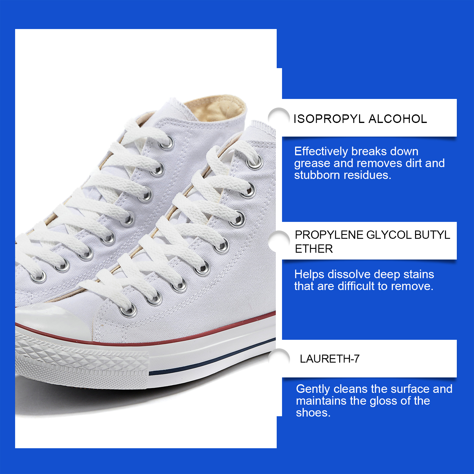 White Shoes Foam Cleaner No Ri - đánh giá và giá Sneaker Care Foam