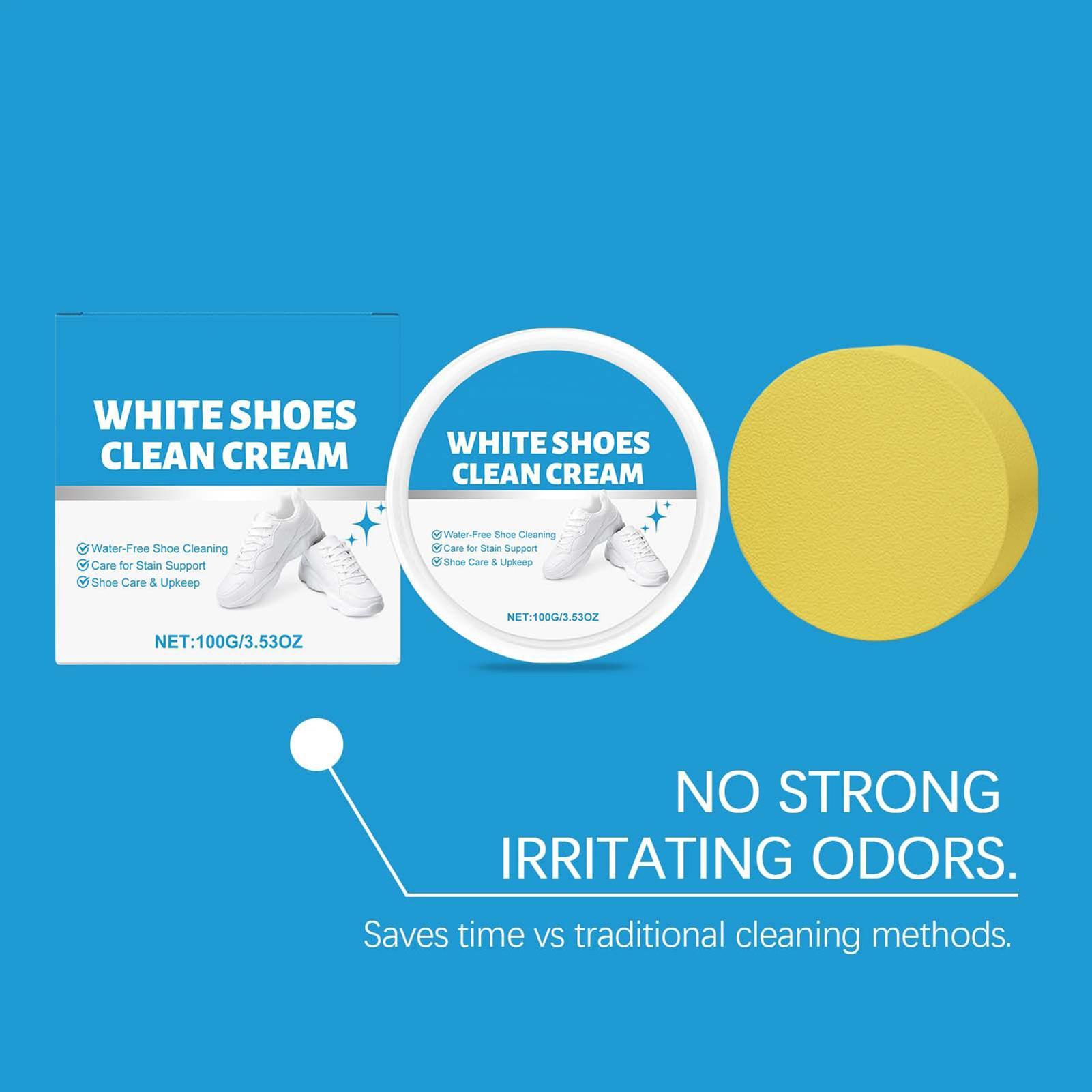 Sneaker Cleaner cream 100g Ant - đánh giá và giá White Sneaker Care Kit