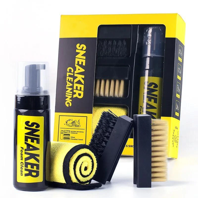 1 set Shoes Cleaner foam dry c - đánh giá và giá White Sneaker Care Kit