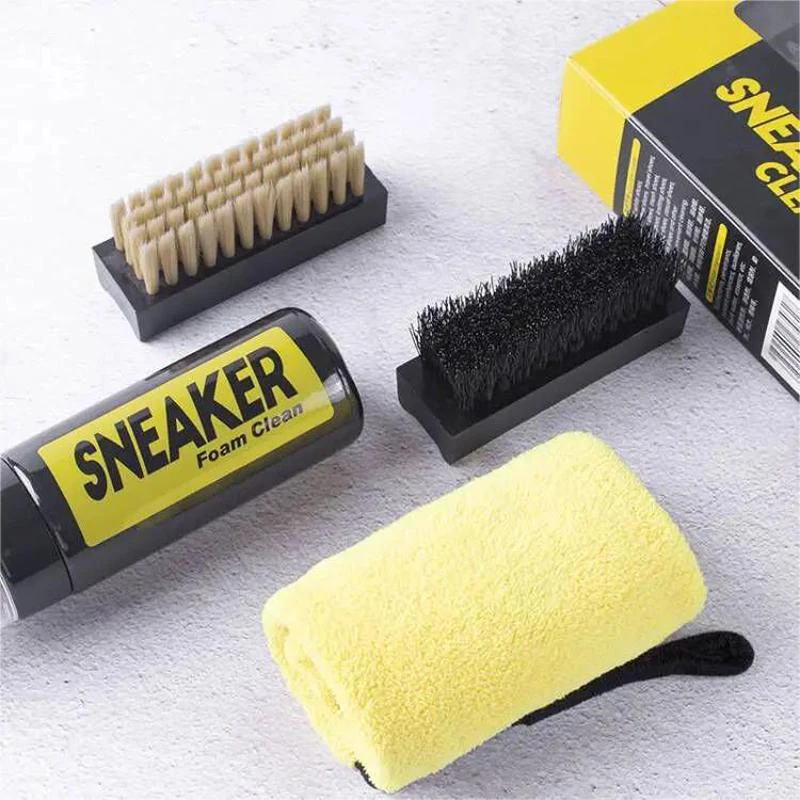 1 set Shoes Cleaner foam dry c - đánh giá và giá White Sneaker Care Kit