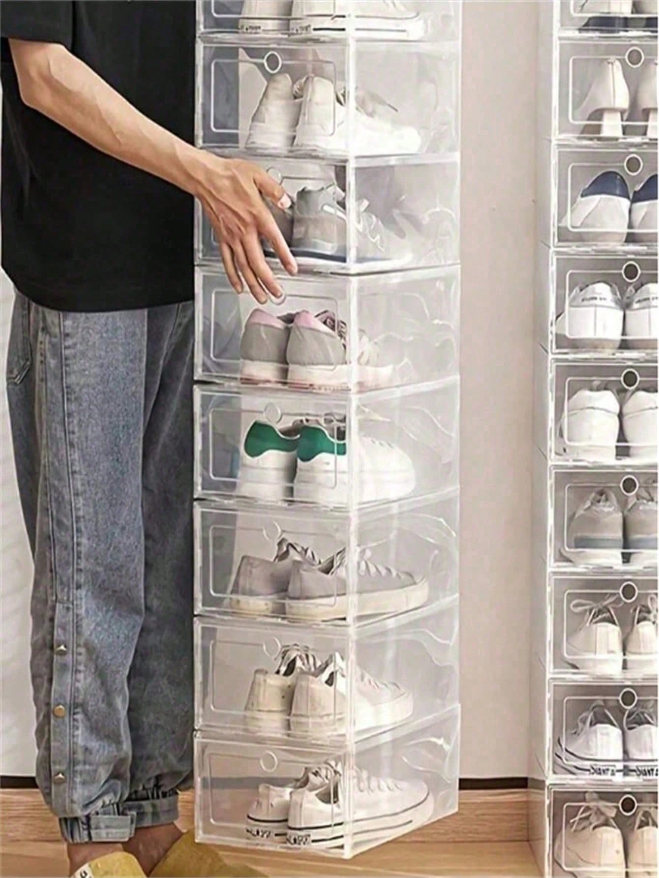 3 Pieces Of Highly Transparent - đánh giá và giá Shoe Box Display