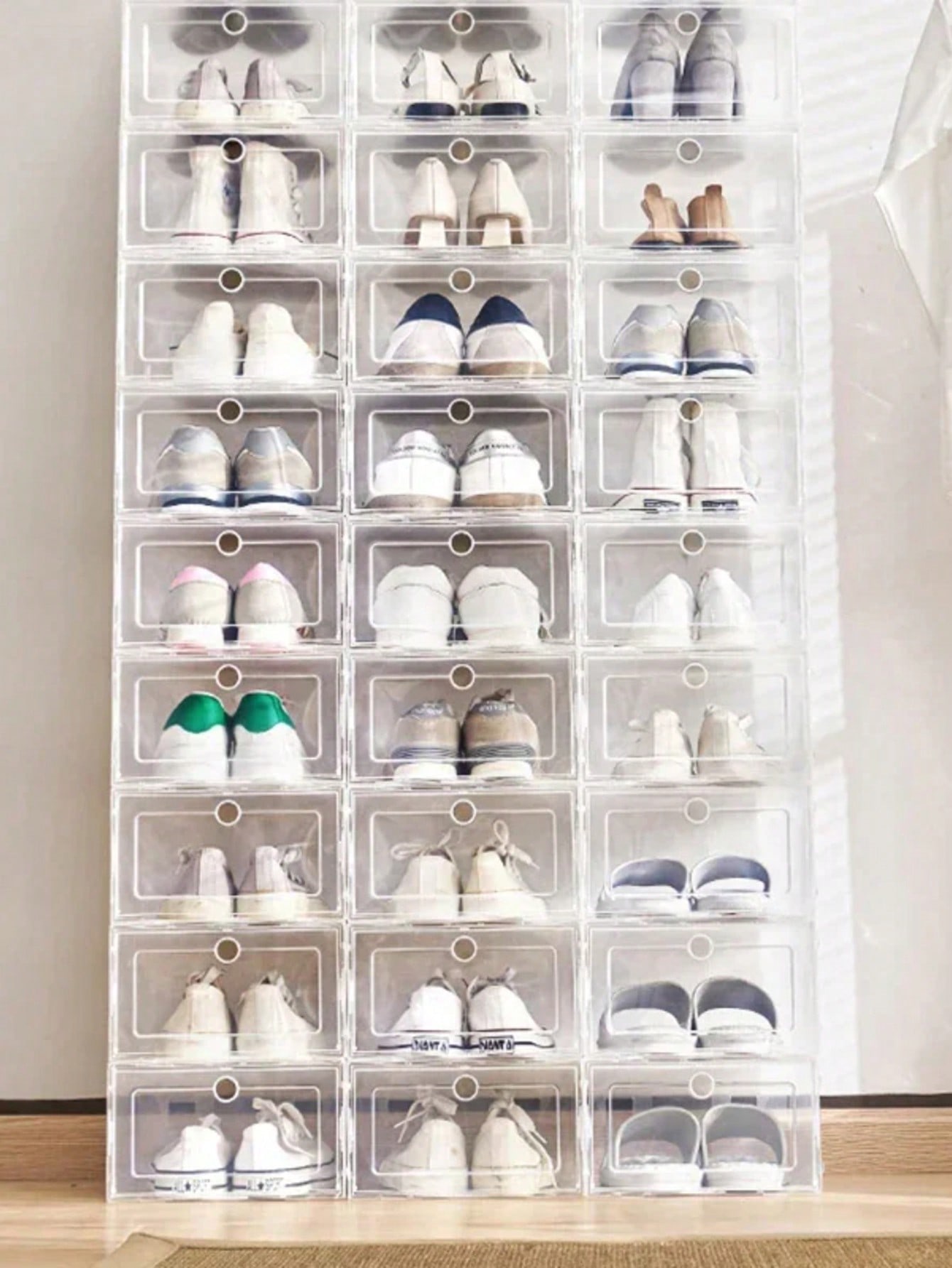 3 Pieces Of Highly Transparent - đánh giá và giá Shoe Box Display