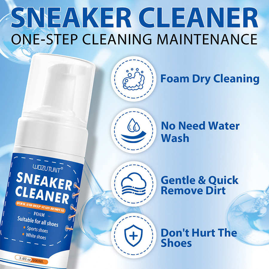 100ml White Shoe Cleaner No-wa - đánh giá và giá Sneaker Care Foam